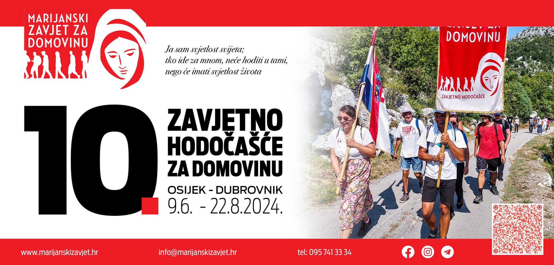 Hodočasnici Marijanskog zavjeta za Domovinu u Svetištu Gospe Sinjske